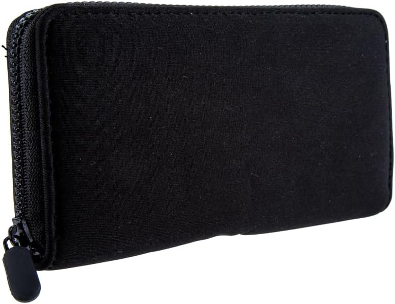 Daiso Zipped Long Wallet in Black - Image 2